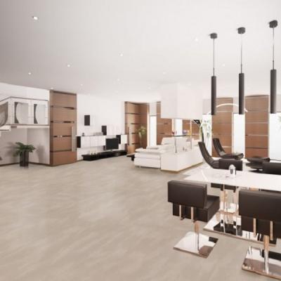 Виниловая плитка ADO Floor Concrete Stone Click, купить замковую ПВХ плитку Адо Флор по низкой цене в Киеве - Меблиотека