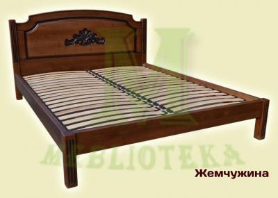 Кровать Жемчужина (с резьбой)