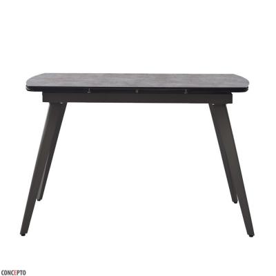 Стол раскладной Largo Iron Grey глазурованное стекло 120-180 см в Киеве и Украине. Лучшая цена - Меблиотека