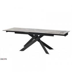Стол раскладной Gracio Straturario White керамика 160-240 см