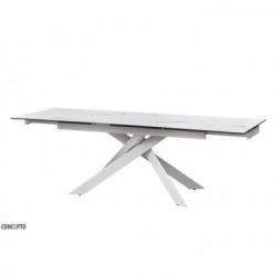 Стол раскладной Gracio Straturario White керамика 160-240 см