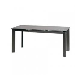 Стол раскладной Vermont Matt Grey стекло 120-170 см
