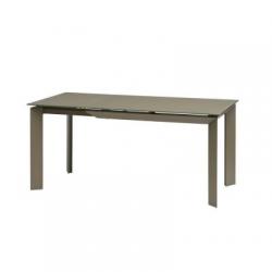 Стол раскладной Vermont Matt Grey стекло 120-170 см